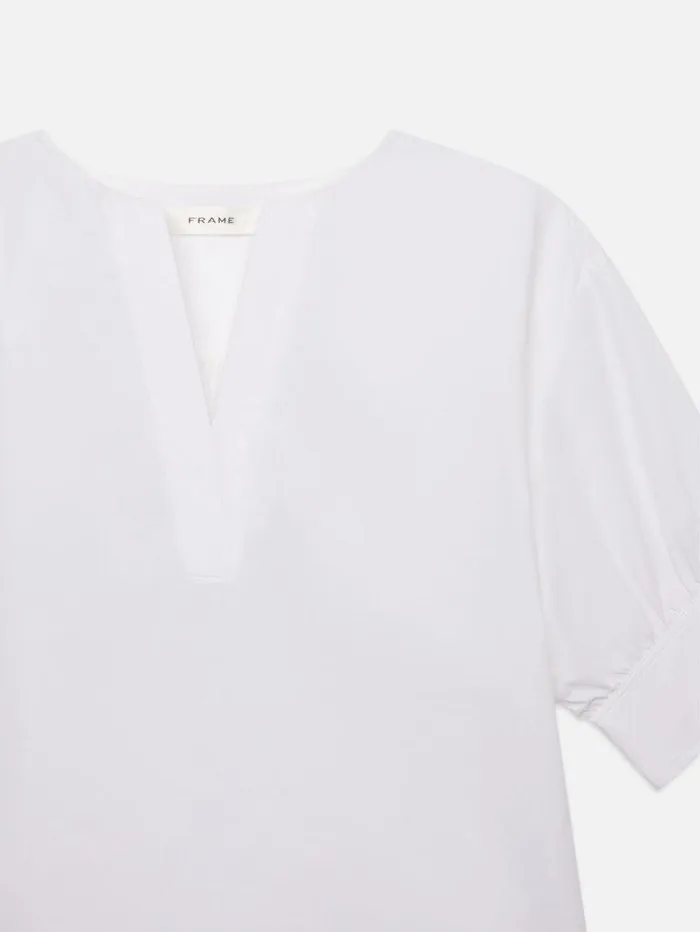 Women FRAME Tops and Blouses VNeck Popover Top