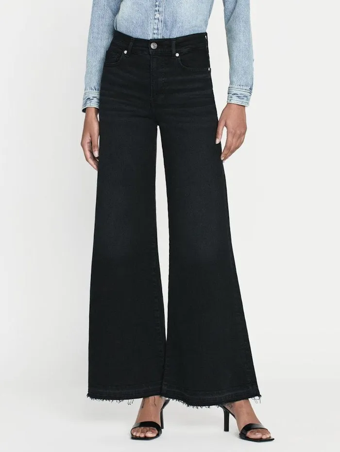 Women FRAME Wide Leg Le Palazzo Crop Released Hem Women FRAME Wide Leg Le Palazzo Crop Released Hem