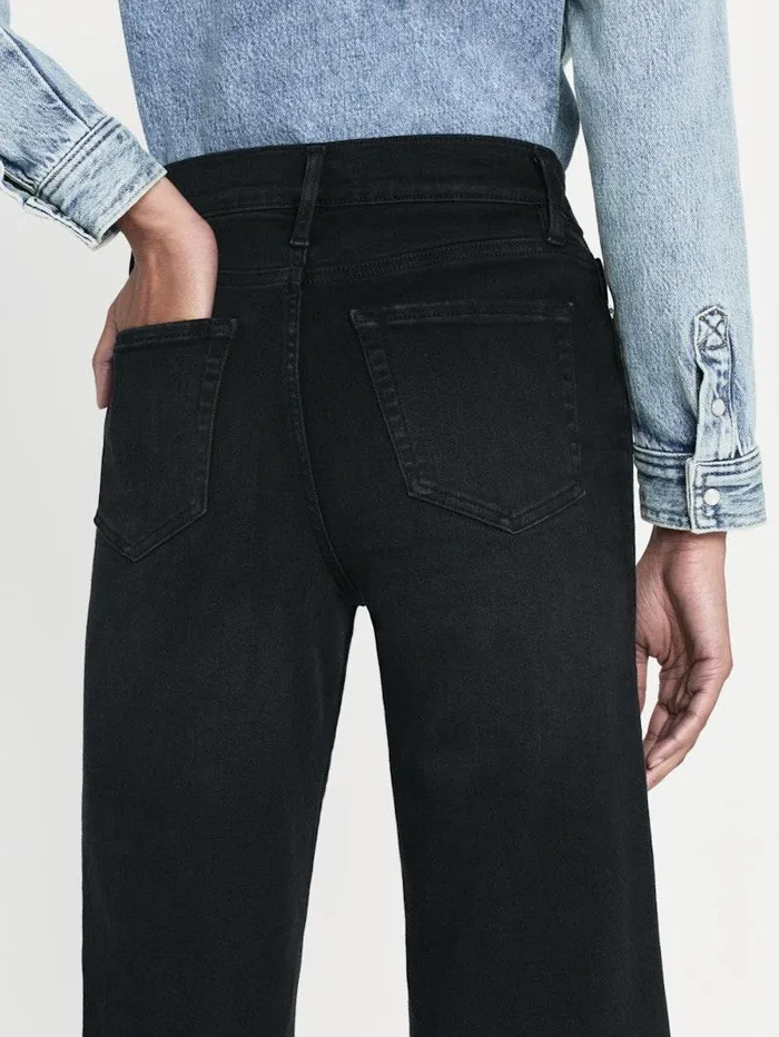Women FRAME Wide Leg Le Palazzo Crop Released Hem Women FRAME Wide Leg Le Palazzo Crop Released Hem