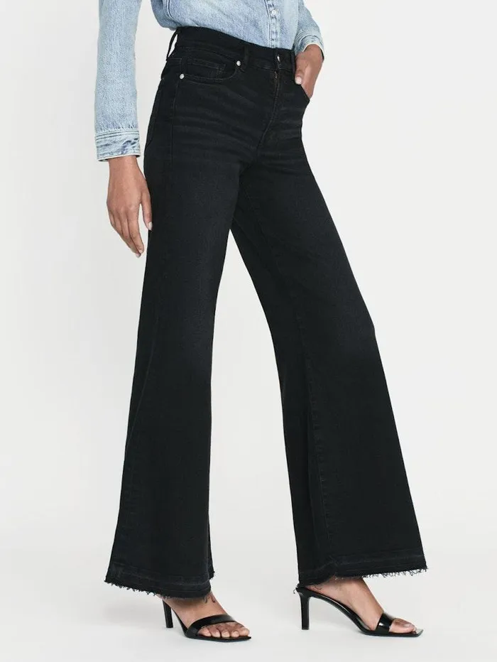 Women FRAME Wide Leg Le Palazzo Crop Released Hem Women FRAME Wide Leg Le Palazzo Crop Released Hem