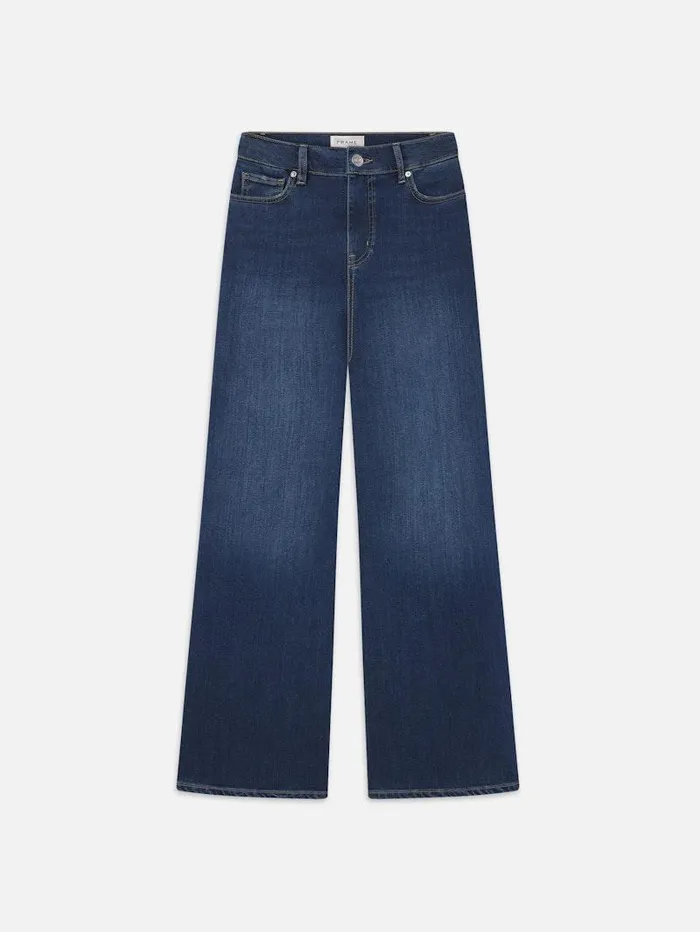Women FRAME Wide Leg Le Slim Palazzo Long