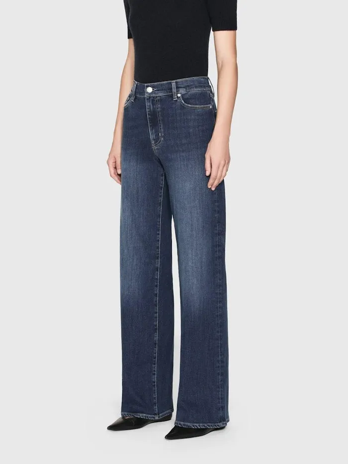 Women FRAME Wide Leg Le Slim Palazzo Long
