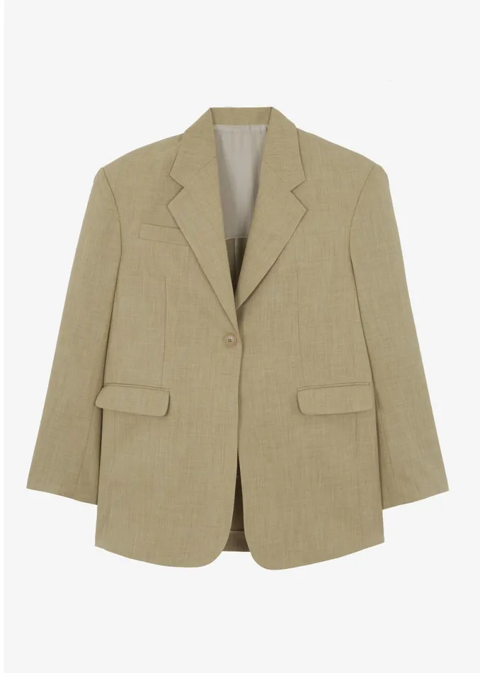 Women Gladys Blazer 8211 Khaki The Frankie Shop Outerwear