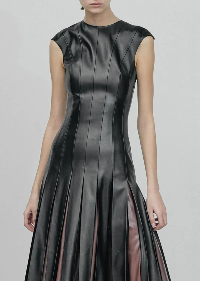 Women Gudu Dress 02 8211 BlackBrown The Frankie Shop Dresses