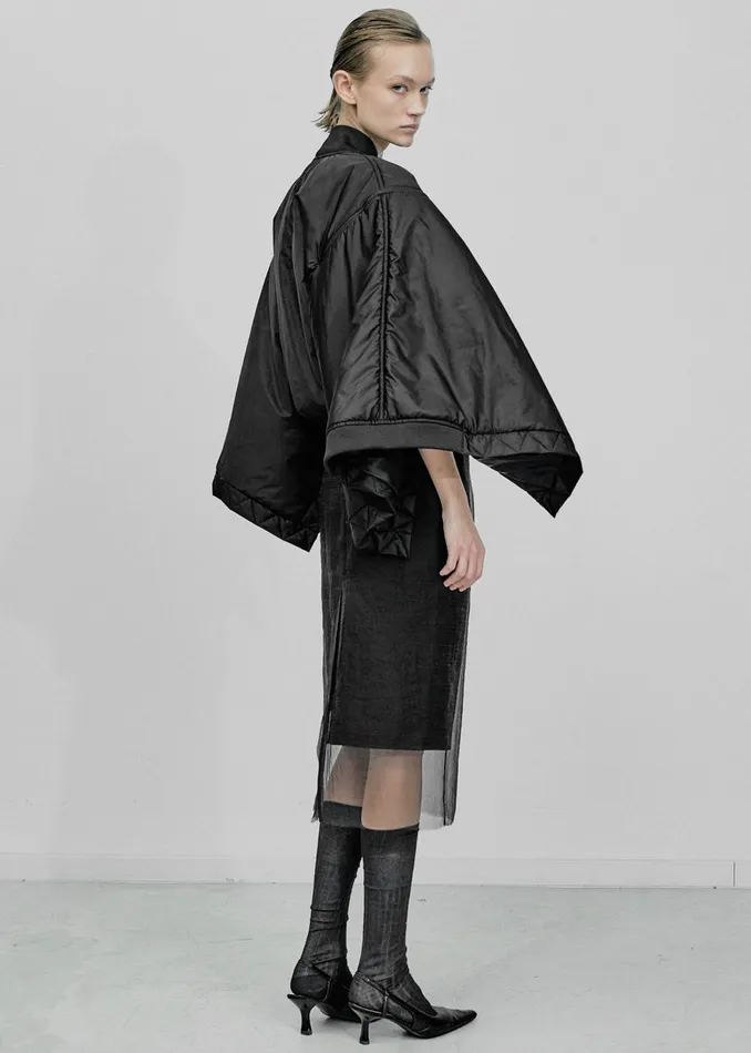 Women Gudu Jacket 01 8211 Black The Frankie Shop Outerwear