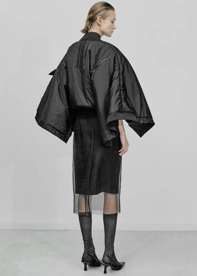 Women Gudu Jacket 01 8211 Black The Frankie Shop Outerwear