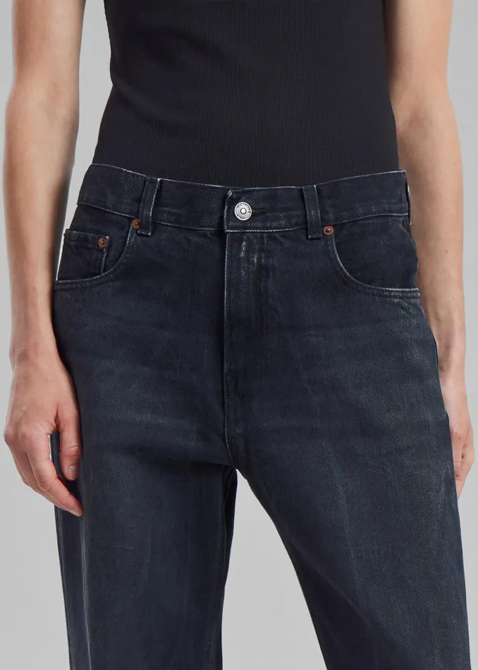 Women Haikure Bonnie Bassano Jeans 8211 Black The Frankie Shop Bottoms