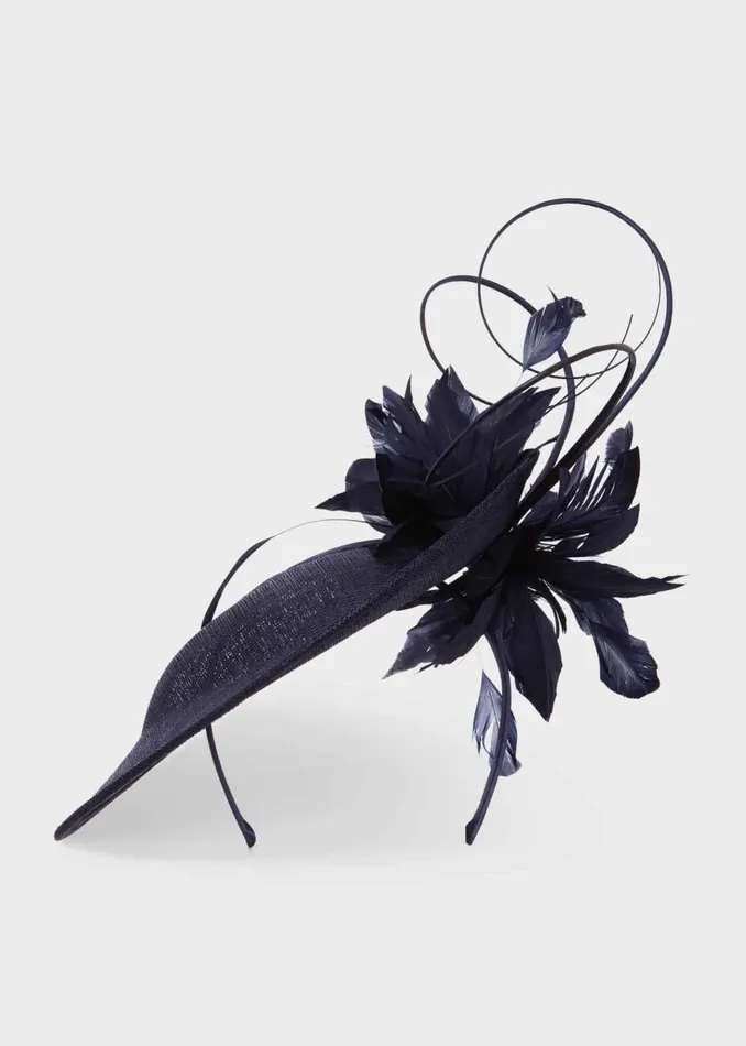 Women Hats Hobbs Josephine Fascinator Midnight