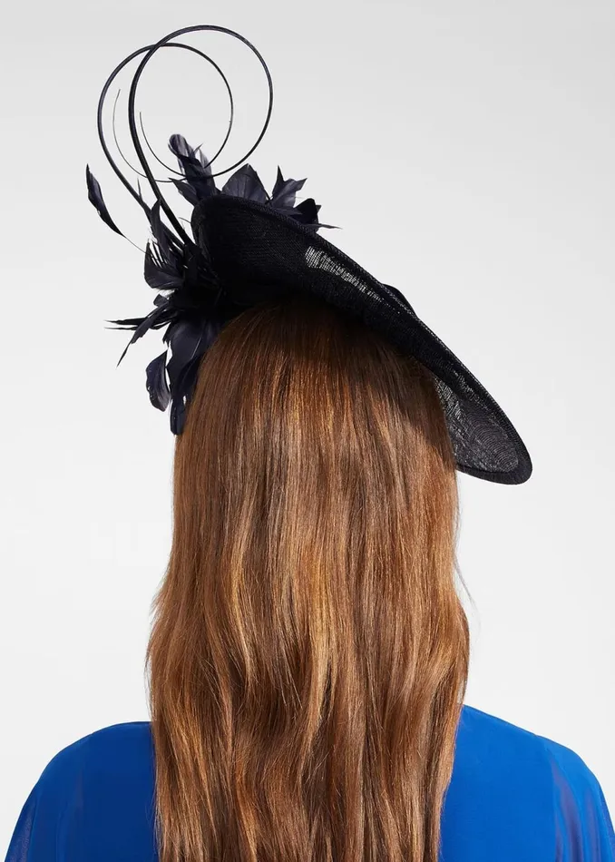 Women Hats Hobbs Josephine Fascinator Midnight
