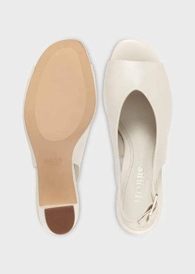 Women Heels Hobbs Kali Sandal Ivory