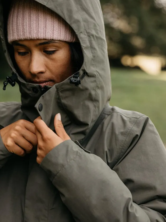 Women Ignis Jacket Olive Finisterre Jackets Coats and Gilets