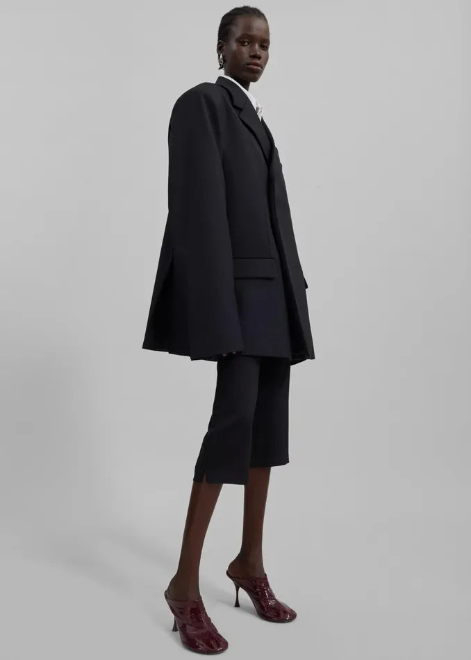 Women Iva Blazer 8211 Black The Frankie Shop Outerwear