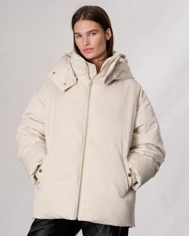 Women Jackets and Coats Rag and Bone Matilda Down Parka Light Beige