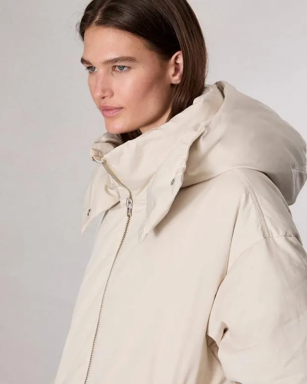 Women Jackets and Coats Rag and Bone Matilda Down Parka Light Beige