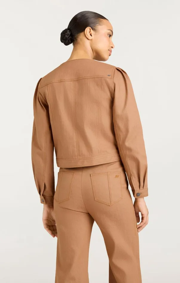 Women Jackets Cinq Sept Dalia Jacket Cocoa