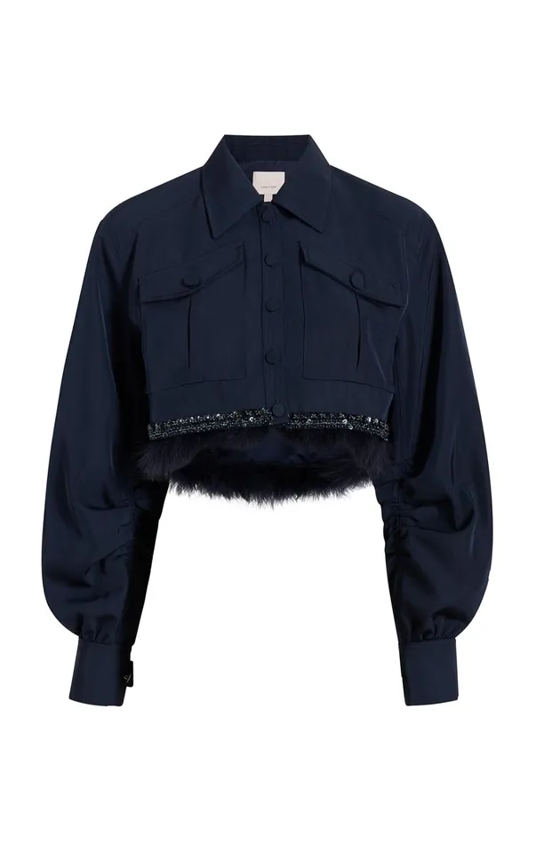 Women Jackets Cinq Sept Suvi Jacket Navy