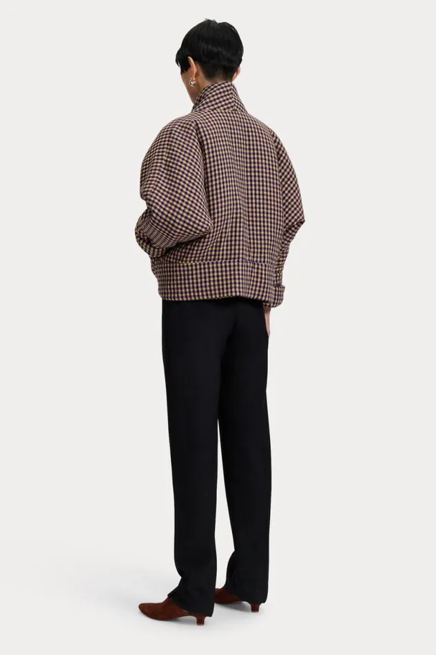 Women Jackets Outerwear Rachel Comey Simas Jacket Purpleyellow