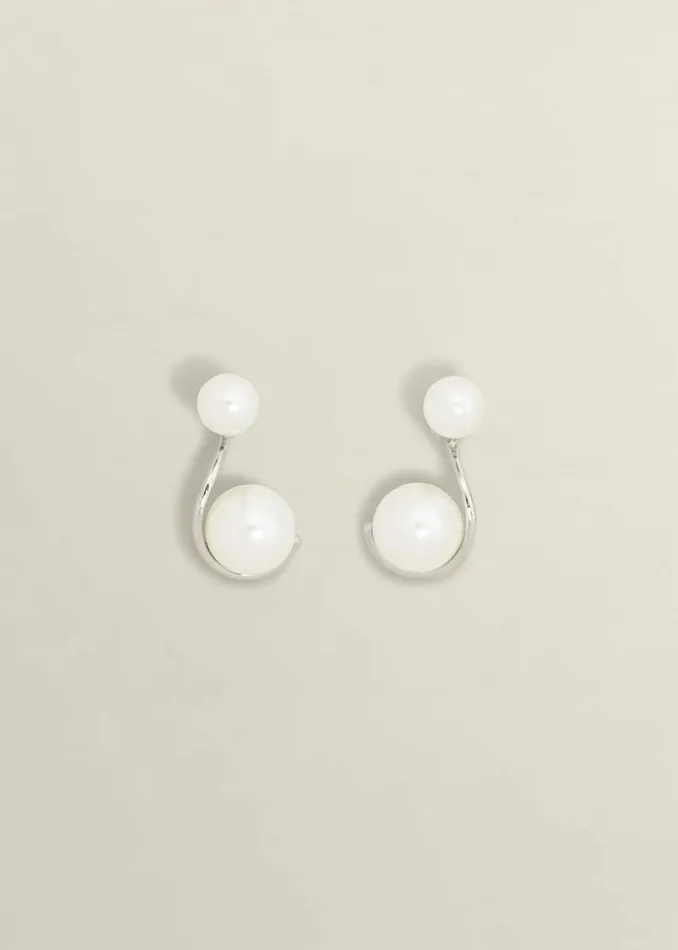 Women Jewellery Hobbs Robyn Earrings Silver