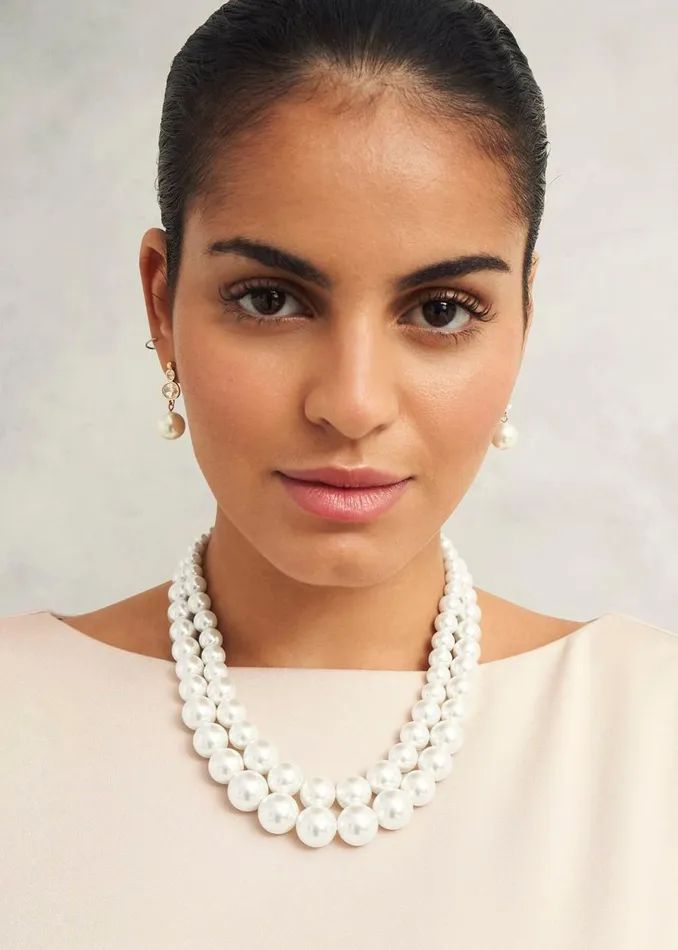 Women Jewellery Hobbs Vivien Necklace Ivory
