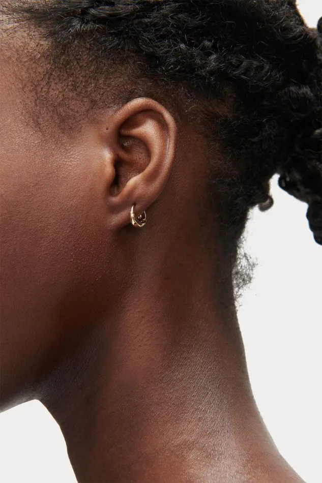 Women Jewelry Rachel Comey Baby Alpha Hoop Gold Women Jewelry Rachel Comey Baby Alpha Hoop Gold
