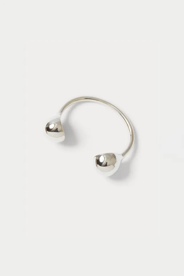 Women Jewelry Rachel Comey Quarry Double Opis Cuff Silver