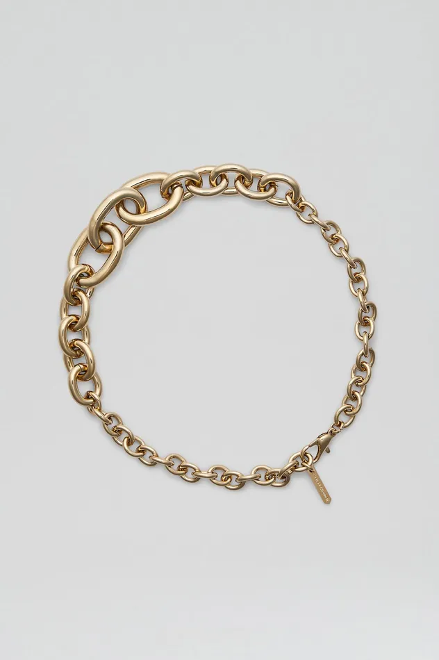 Women Jewelry Scanlan Theodore OVAL LINK CHAIN CHOKER LIGHTGOLD Women Jewelry Scanlan Theodore OVAL LINK CHAIN CHOKER LIGHTGOLD