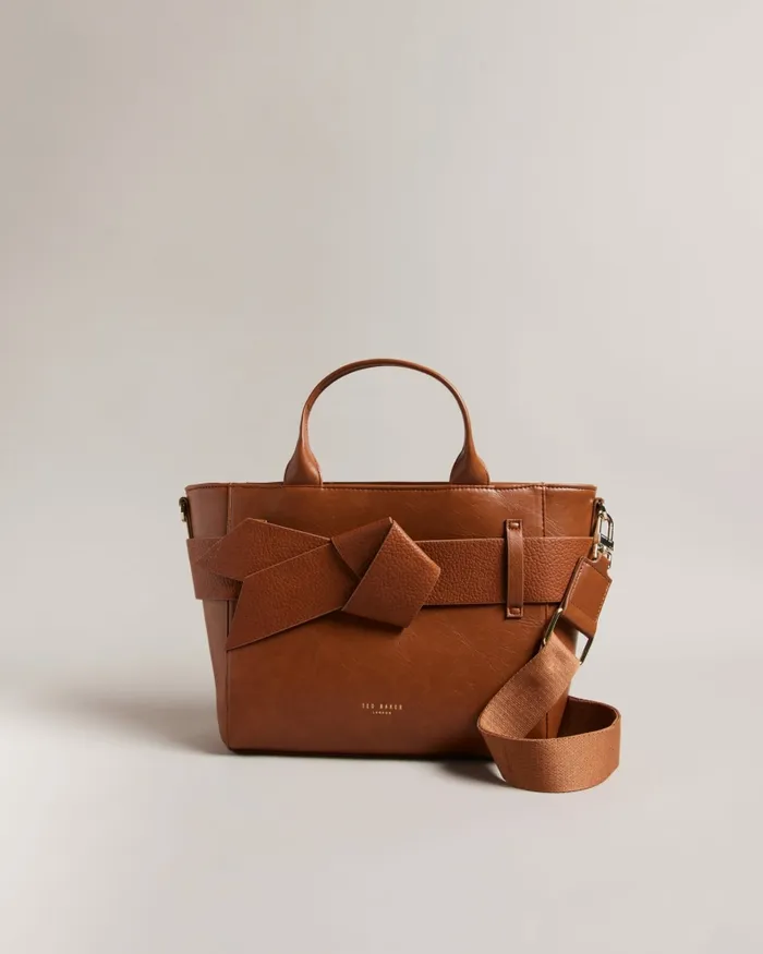 Women JIMSA 8211 Faux Leather Bow Crossbody Bag Tan Ted Baker Crossbody Bags Women JIMSA 8211 Faux Leather Bow Crossbody Bag Tan Ted Baker Crossbody Bags