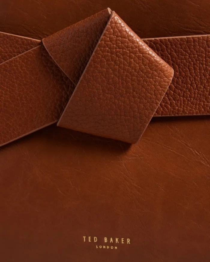 Women JIMSA 8211 Faux Leather Bow Crossbody Bag Tan Ted Baker Crossbody Bags Women JIMSA 8211 Faux Leather Bow Crossbody Bag Tan Ted Baker Crossbody Bags