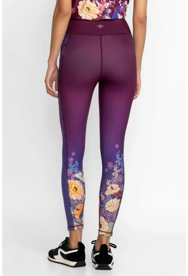 Women Johnny Was Active Bee Active Legging With Pockets Phoenix