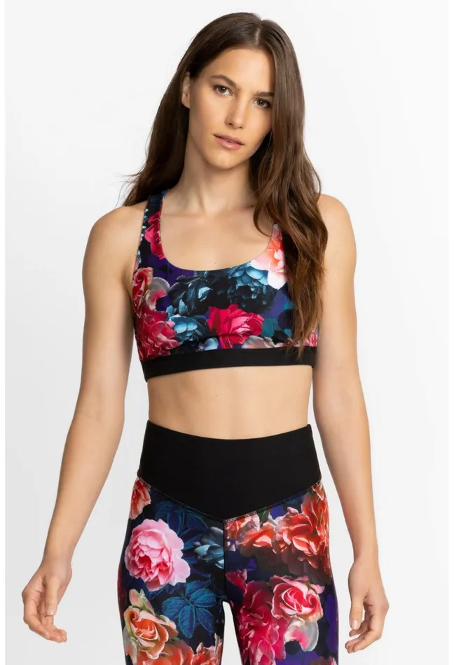 Women Johnny Was Active Bee Active Reversible Sports Bra Studio