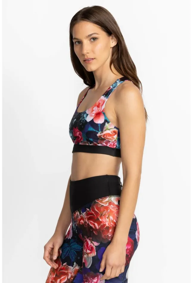 Women Johnny Was Active Bee Active Reversible Sports Bra Studio