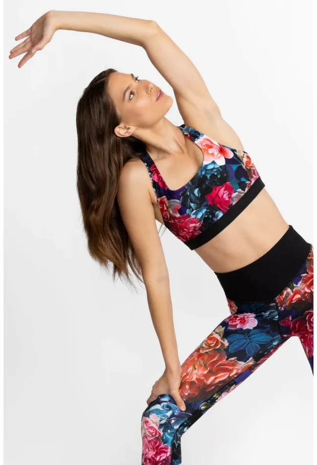 Women Johnny Was Active Bee Active Reversible Sports Bra Studio