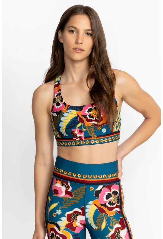 Women Johnny Was Active Bee Active Reversible Sports Bra Studio