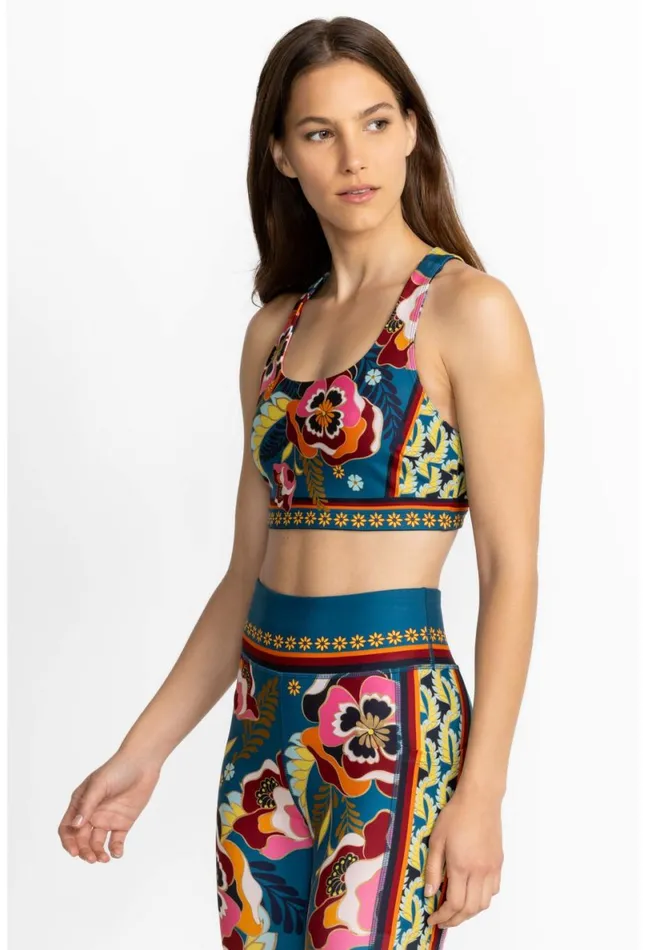 Women Johnny Was Active Bee Active Reversible Sports Bra Studio