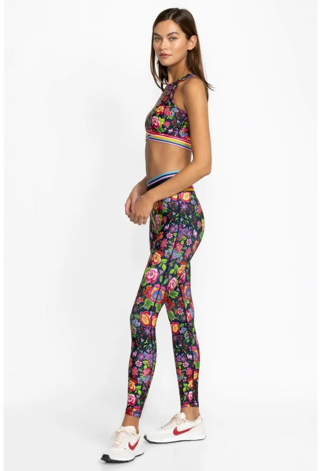 Women Johnny Was Active Cantero High Waist Criss Cross Legging Cantero