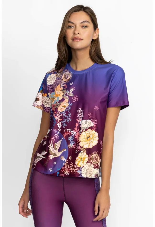 Women Johnny Was Active Phoenix Bee Active Tee Phoenix