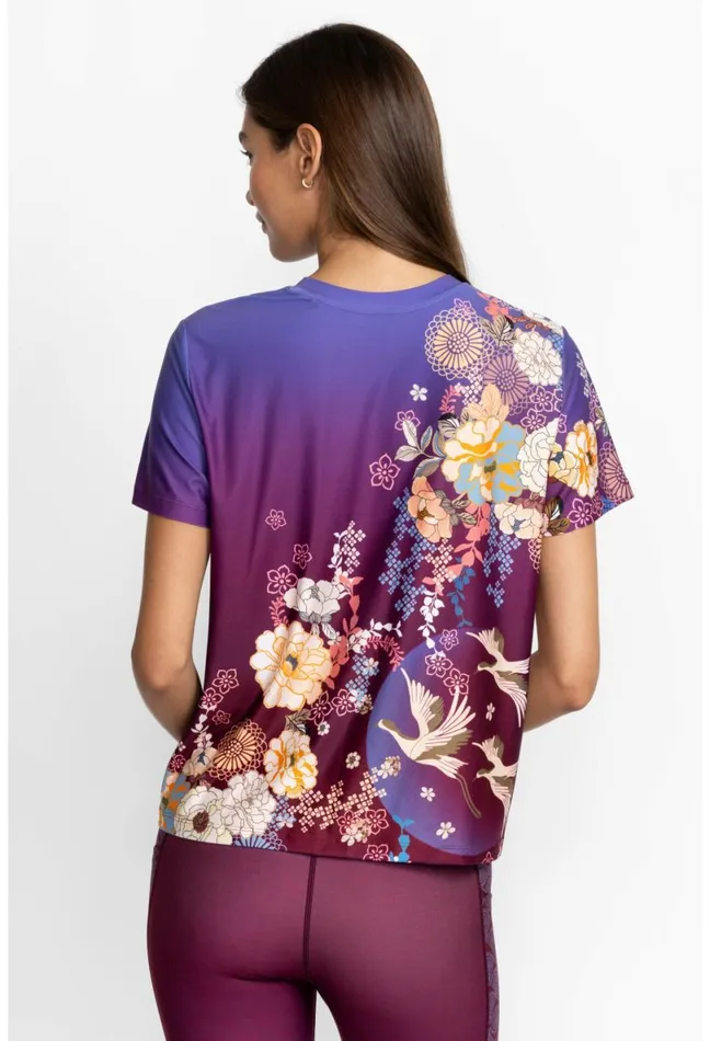 Women Johnny Was Active Phoenix Bee Active Tee Phoenix