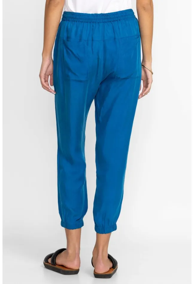 Women Johnny Was Bottoms Alice Jogger Mykonos Blue