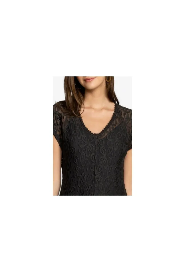 Women Johnny Was Dresses Corinne Maxi Dress Black