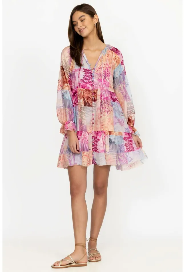 Women Johnny Was Dresses Etta Mini Dress Bliss