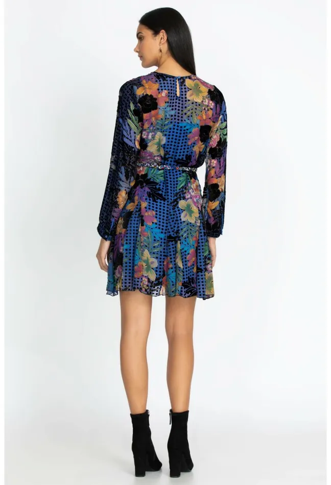 Women Johnny Was Dresses Lanai Burnout Beesley Dress Multi