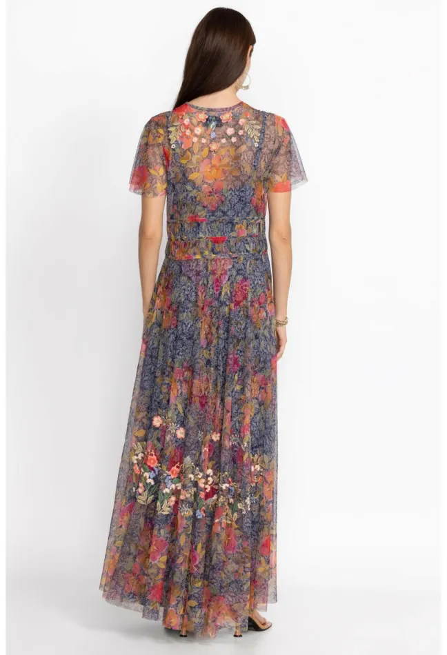 Women Johnny Was Dresses Locust Mesh Dress Locust