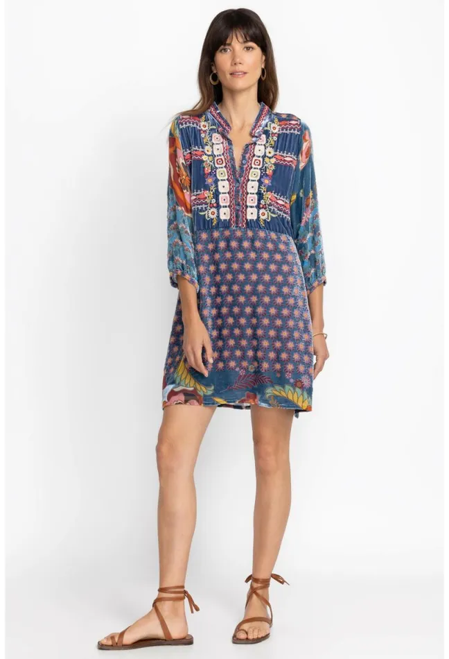 Women Johnny Was Dresses Vember Burnout Gweneth Dress Multi