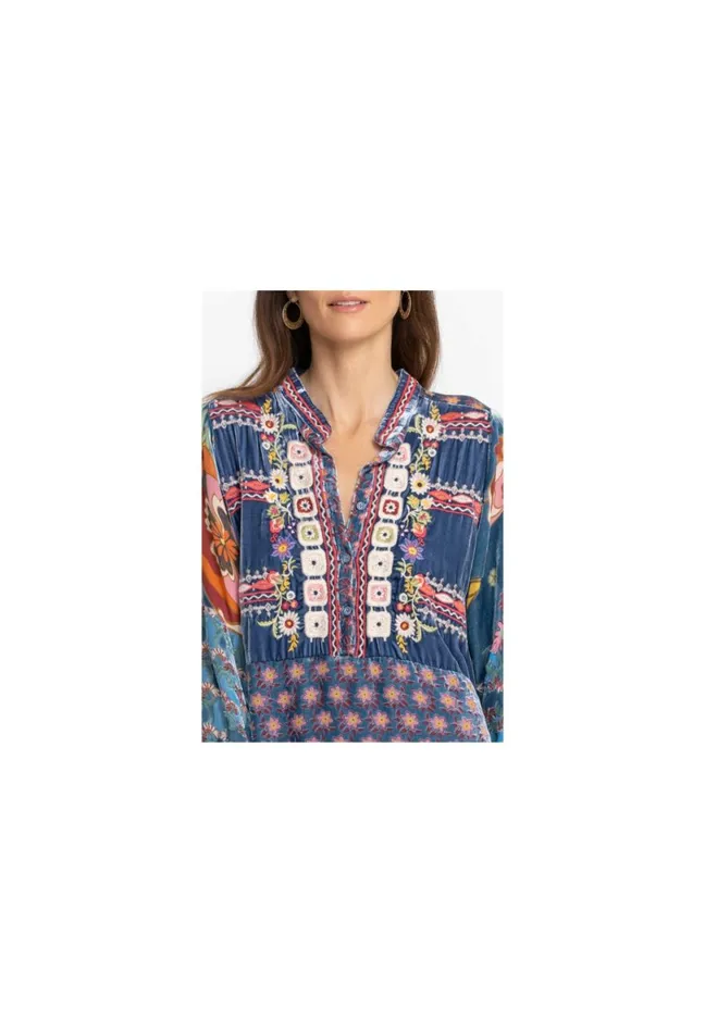 Women Johnny Was Dresses Vember Burnout Gweneth Dress Multi