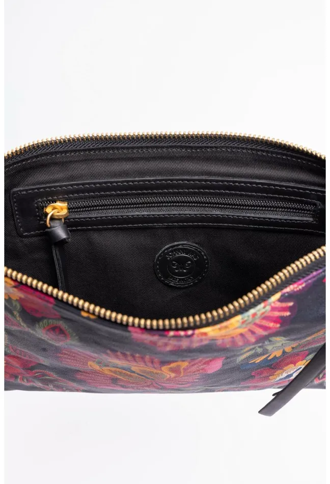 Women Johnny Was Handbags Sidonia Italian Leather Clutch Crossbody Sidonia
