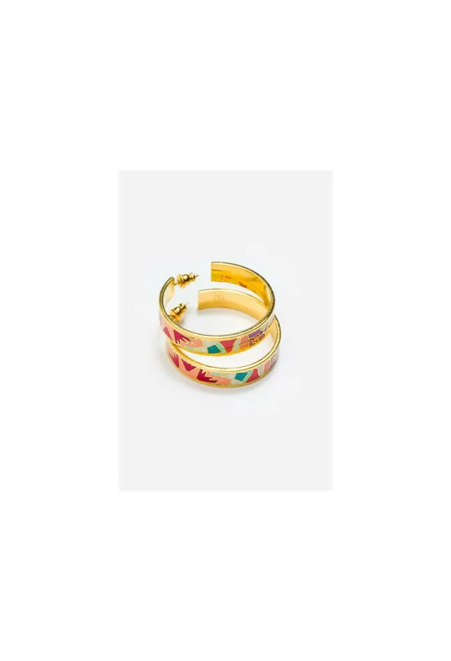 Women Johnny Was Jewelry Kaleida Hoop Earrings Kaleida