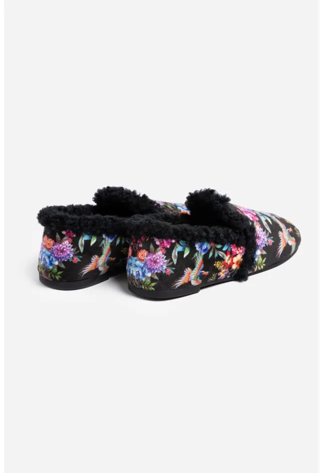 Women Johnny Was Shoes Dreamer Loafer Slipper Dreamer Noir