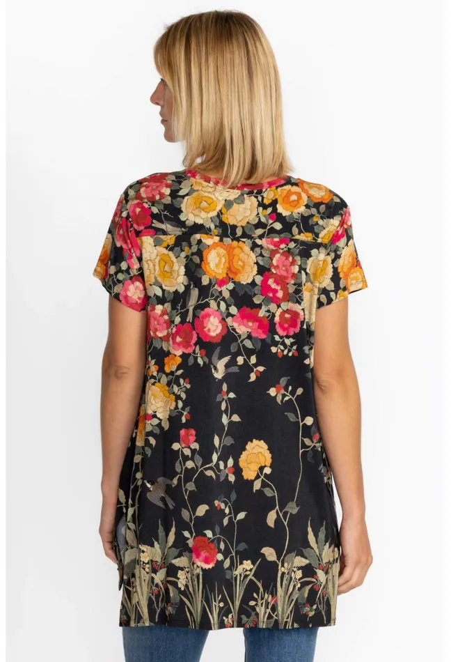 Women Johnny Was Tops Graceful Drape Tunic Graceful