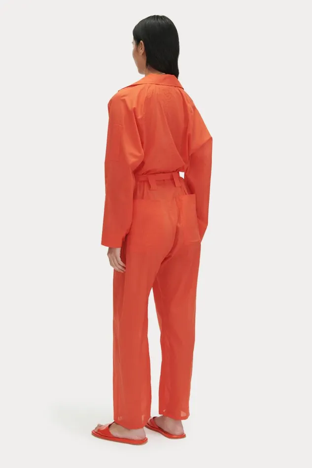 Women Jumpsuits Rachel Comey Wessly Jumpsuit Coral