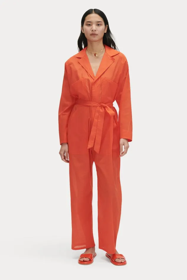 Women Jumpsuits Rachel Comey Wessly Jumpsuit Coral